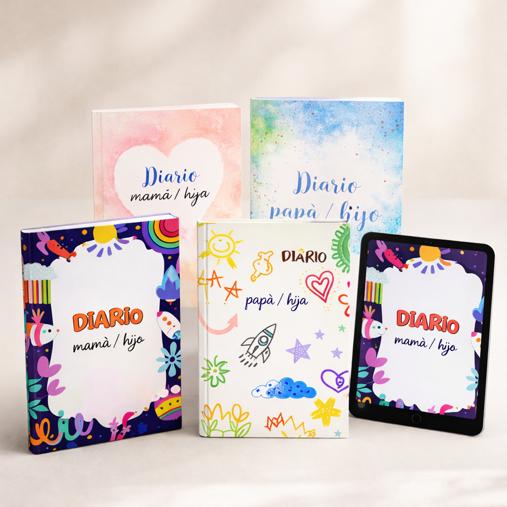Diario intimo 2026 para padres e hijos / Transición de la niñez a la adolescencia + Hijos atrapados por las pantallas + 14 bonos!